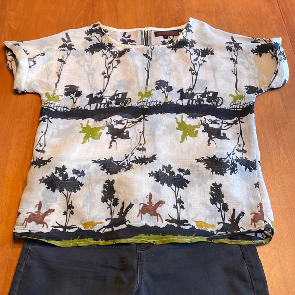 Horse and Carriage boutique blouse